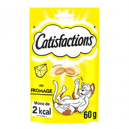 CATISFACTIONS - Friandises Au Fromage pour Chats Et Chatons - 60 g Sonico.fr