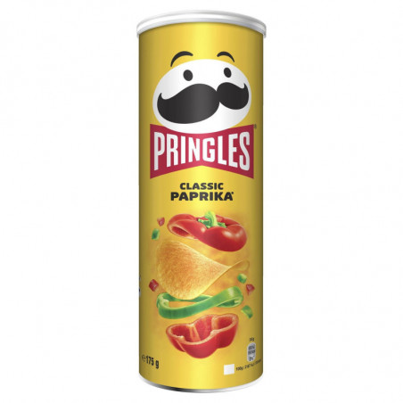 PRINGLES - Chips tuiles Paprika - boîte de 175 g Sonico.fr