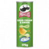 PRINGLES - Chips tuiles Sour Cream Onion crème et oignon - boite de 175 g Sonico.fr