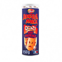VICO - Chips Tuiles Monster Munch Crazy Paprika - boite de 150 g Sonico.fr