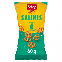 SCHAR - Salinis sans gluten sans lactose - sachet de 60 g Sonico.fr