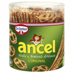 ANCEL - Sticks Bretzels Original Biscuits apéritifs - boite de 300 g Sonico.fr