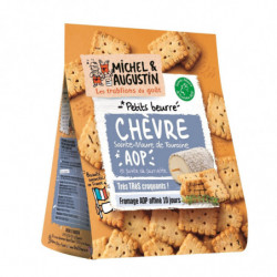 MICHEL ET AUGUSTIN - Petits beurre Chèvre AOP - sachet de 100 g Sonico.fr