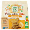 JARDIN BIO ETIC - Petit sablés Apéro Parmesan Biscuits apéritifs - sachet de 100 g  Sonico.fr