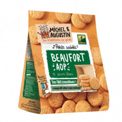 MICHEL ET AUGUSTIN - Petits sablés Beaufort AOP - sachet de 100 g Sonico.fr
