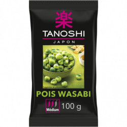 TANOSHI - Pois Wasabi Biscuits apéritifs Crackers - sachet de 100 g Sonico.fr