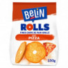 BELIN - Rolls fines chips de pain grillé goût pizza Biscuits apéritifs - sachet de 150 g  Sonico.fr