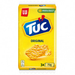 LU - Tuc Original Biscuits apéritifs Crackers - sachet de 225 g Sonico.fr