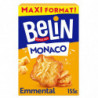 BELIN - Monaco Emmental Biscuits apéritifs Crackers - boîte de 155 g Sonico.fr