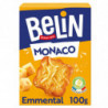 BELIN - Monaco Emmental Biscuits apéritifs Crackers - boîte de 100 g Sonico.fr
