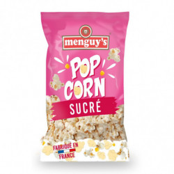 MENGUY'S - Pop corn éclaté Sucré - sachet de 100 g Sonico.fr