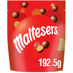 MALTESERS : Billes de céréales enrobées de chocolat - sachet de 192 g Sonico.fr