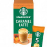 STARBUCKS - Caramel Latte Café Soluble - boite de 5 sticks Sonico.fr