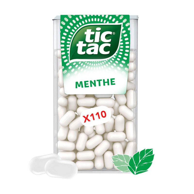 TIC TAC - Bonbons Menthe - boite de 54 g Sonico.fr