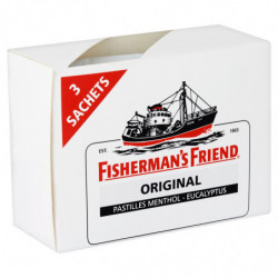FISHERMAN'S FRIEND - Original Bonbons Menthol Eucalyptus - boite de 75 g Sonico.fr