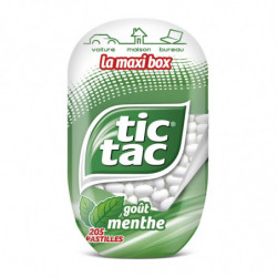 TIC TAC - Maxi Box Bonbons Menthe - boite de 99 g Sonico.fr