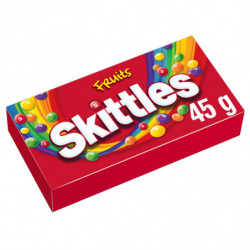 SKITTLES - Bonbons goût fruits - boite de 45 g Sonico.fr