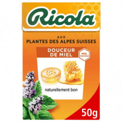 RICOLA - Bonbons Douceur de Miel - boite de 50 g Sonico.fr