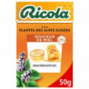 RICOLA - Bonbons Douceur de Miel - boite de 50 g Sonico.fr