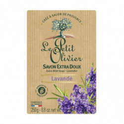 LE PETIT OLIVIER - Savon Extra Doux Lavande - savon de 250 g Sonico.fr