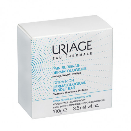 URIAGE - Savon pain Surgras Dermatologique - savon de 100 g Sonico.fr