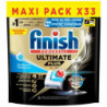 FINISH - Powerball Ultimate Plus All In 1 Tablettes lave-vaisselle - sachet de 33 tablettes Sonico.fr