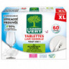 L'ARBRE VERT - Tout En 1 Origine naturelle Tablettes Lave-Vaisselle - boîte de 60 tablettes Sonico.fr