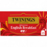 TWININGS - Thé noir Original English Breakfast - boite de 25 sachets Sonico.fr