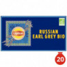 LIPTON - Thé noir Russian Earl Grey Bio - boite de 20 sachets Sonico.fr
