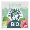 ELEPHANT - Infusion Bio Détox - boite de 20 Sachets Pyramid® Sonico.fr