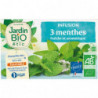 JARDIN BIO ETIC - Infusion 3 Menthes Bio - boîte de 20 sachets Sonico.fr
