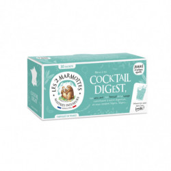 LES 2 MARMOTTES - Infusion Cocktail Digest - boîte de 30 sachets Sonico.fr