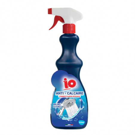 IO - Nettoyant Ménager Anti-Calcaire Salle De Bain - spray de 625 ml Sonico.fr