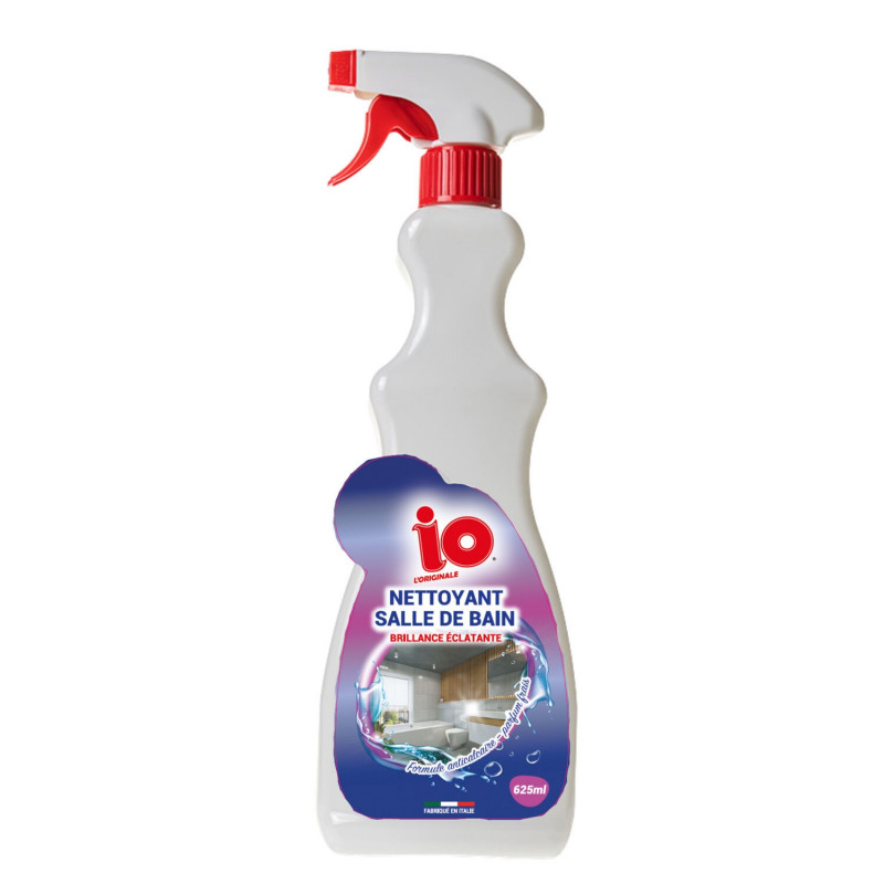 IO - Nettoyant Ménager Brillance Salle De Bain - spray de 625 ml Sonico.fr