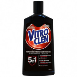VITROCLEN - Nettoyant Plaque Crème Vitrocéramique - flacon de 200 ml Sonico.fr