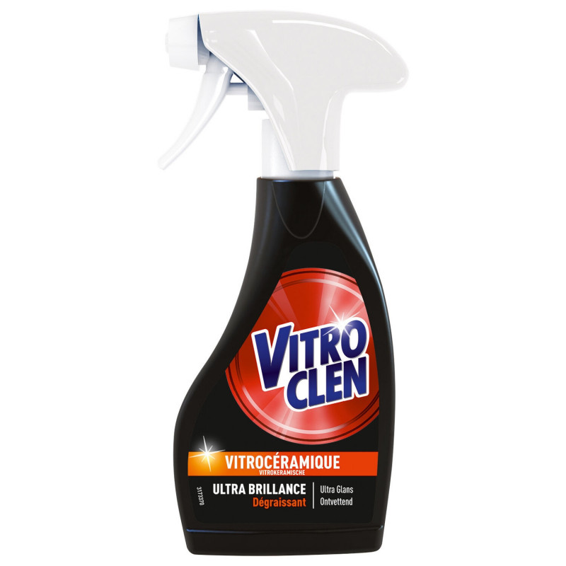 VITROCLEN - Nettoyant Plaque Vitrocéramique - pistolet de 250 ml Sonico.fr
