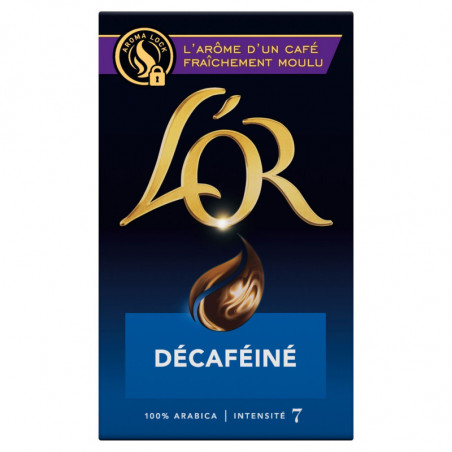 L'OR - Café moulu décafeiné - paquet de 250 g Sonico.fr