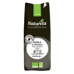 NATURELA - Café moulu Moka Ethiopia Bio - paquet de 250 g Sonico.fr