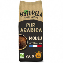 NATURELA - Café moulu arabica Bio - paquet de 250 g Sonico.fr