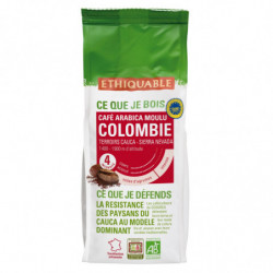 ETHIQUABLE - Colombie Bio Café moulu pur arabica - paquet de 250 g Sonico.fr