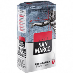 SAN MARCO - Café moulu pur arabica - paquet de 250 g Sonico.fr
