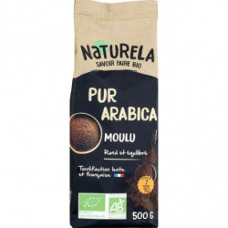 NATURELA - Pur Arabica Café moulu Bio - paquet de 500 g Sonico.fr