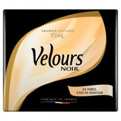 VELOURS NOIR - Café Moulu - paquet de 2x250 g Sonico.fr