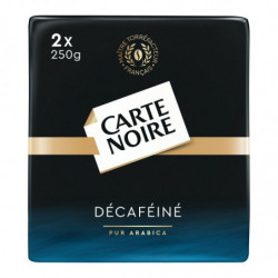 CARTE NOIRE - Café Moulu Décaféiné - paquet de 500 g Sonico.fr
