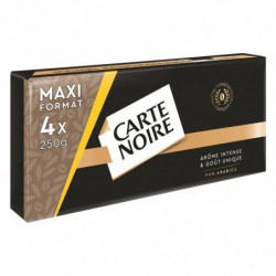 CARTE NOIRE - Café Moulu Pur Arabica - paquet de 1 kg Sonico.fr