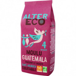 ALTER ECO - Guatemala Café moulu arabica Bio - paquet de 260 g Sonico.fr