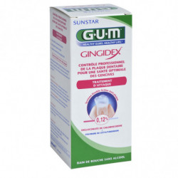 SUNSTAR - Gum Gingidex Bain de bouche - flacon de 300 ml Sonico.fr