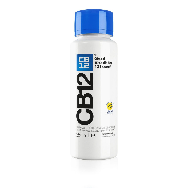 CB 12 - Haleine Sûre Bain de bouche - flacon de 250 ml Sonico.fr