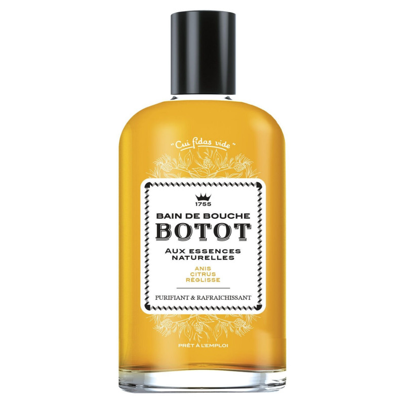 BOTOT - Bain de bouche anis citrus réglisse - flacon de 250 ml Sonico.fr