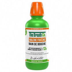 THE BREATHCO - Haleine Fraîche Menthe Douce Bain de Bouche - bouteille de 500 ml Sonico.fr